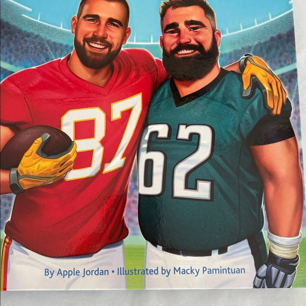 New I AM The Kelce Brothers Yhe BIG Golden Book limited edition exclusive 2024